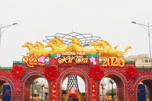 Rộn ràng không khí xuân trên quê hương Thái Nguyên