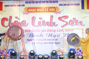 Lễ hội chùa Linh Sơn xuân Bính Ngọ năm 2026