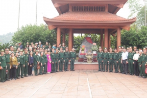 Hội đồng đội Cục Quân khí Tổng cục Kỹ thuật về nguồn tại ATK Định Hóa