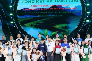 Trao giải Cuộc thi sáng tác video clip quảng bá du lịch Thái Nguyên