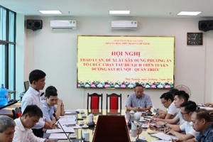 Đề xuất xây dựng phương án tổ chức chạy tàu du lịch trên tuyến đường sắt Hà Nội – Quán Triều