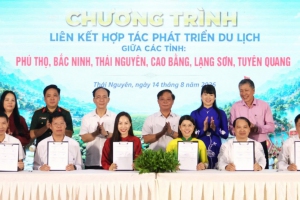 Tăng cường liên kết vùng, mở rộng không gian phát triển  du lịch Thái Nguyên và các tỉnh