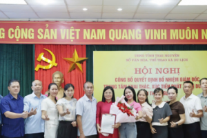 Công bố quyết định bổ nhiệm Giám đốc Trung tâm Khai thác, Xúc tiến phát triển du lịch