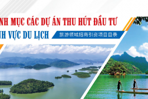 Danh mục các dự án đầu tư trong lĩnh vực du lịch tỉnh Thái Nguyên