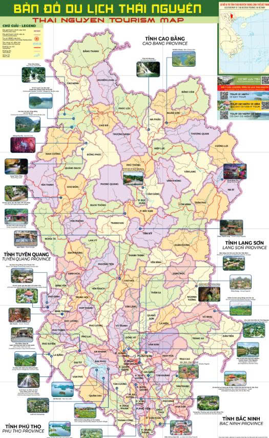 Bản đồ số du lịch Thái Nguyên