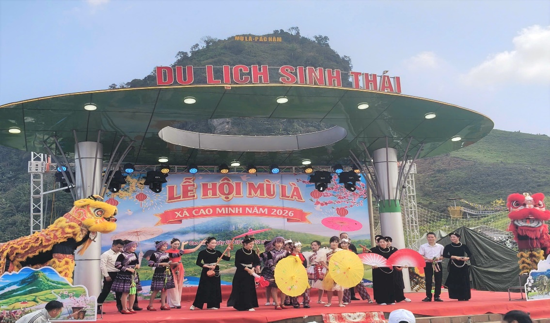 Đặc sắc hội xuân Mù Là, xã Cao Minh, tỉnh Thái Nguyên